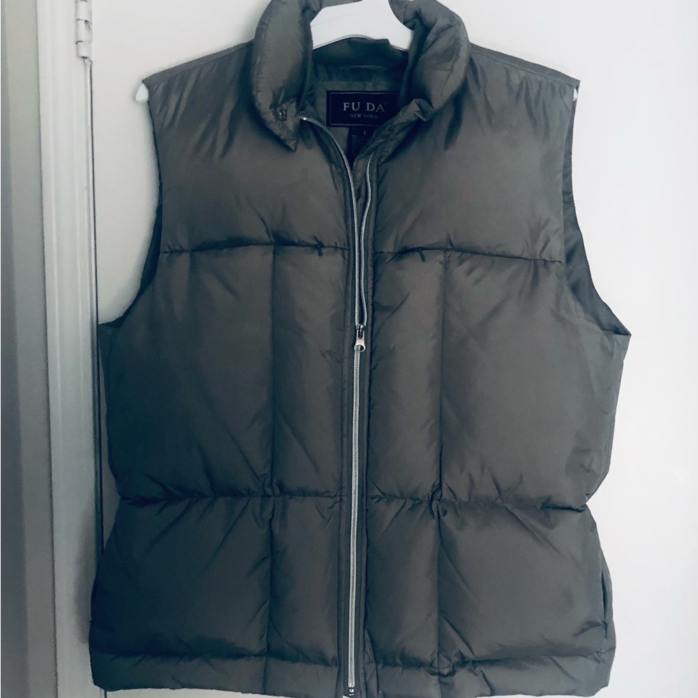 FU DA New York Down Vest EUC